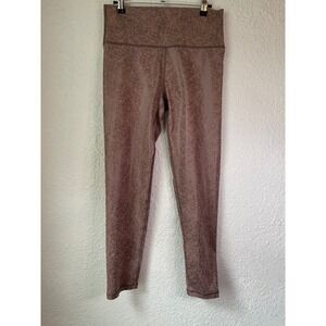 OFFLINE by‎ Aerie Snakeskin Print High Waisted Leggings Women's Size Large